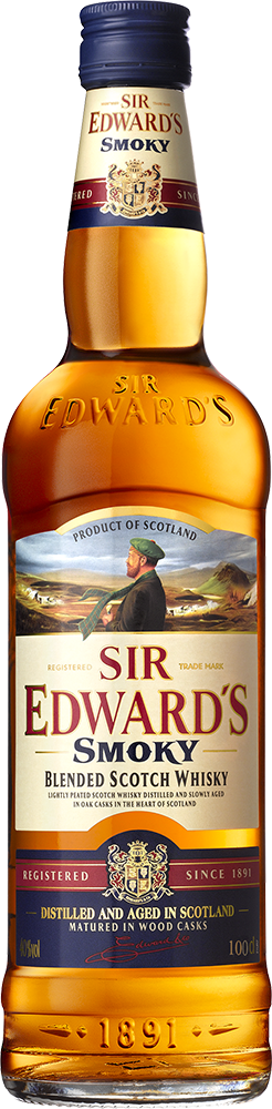 Whisky Sir Edward's Smoky 100cl. - Bardinet